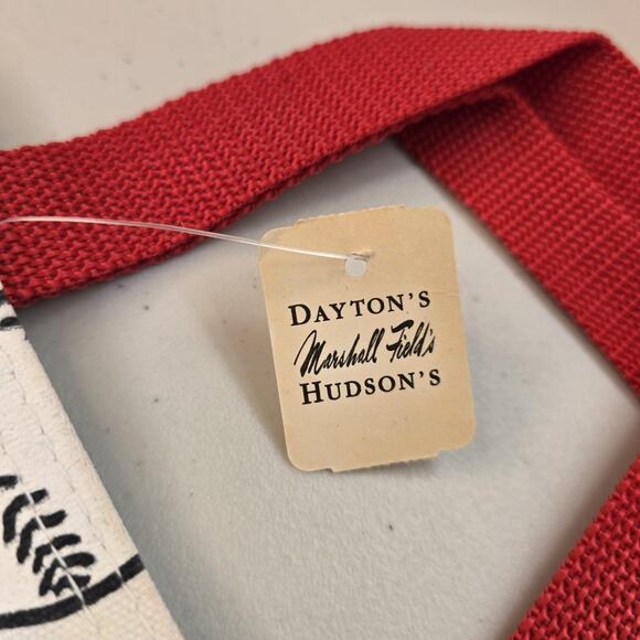 Vintage Peanuts Chicago Baseball Tote Bag Charlie Brown Snoopy Horizon USA NWT - Picture 3 of 11